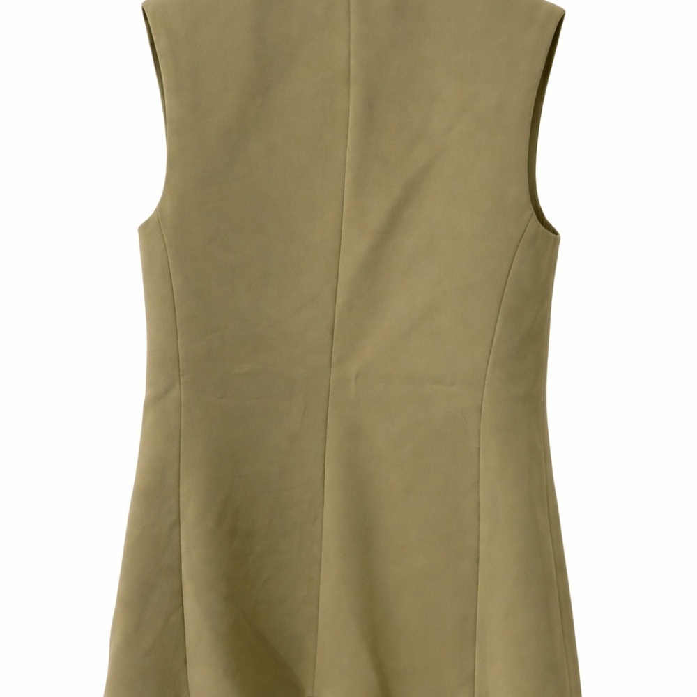 DKNY Sage Green Sleeveless Vest Size 2 - Picture 3 of 5